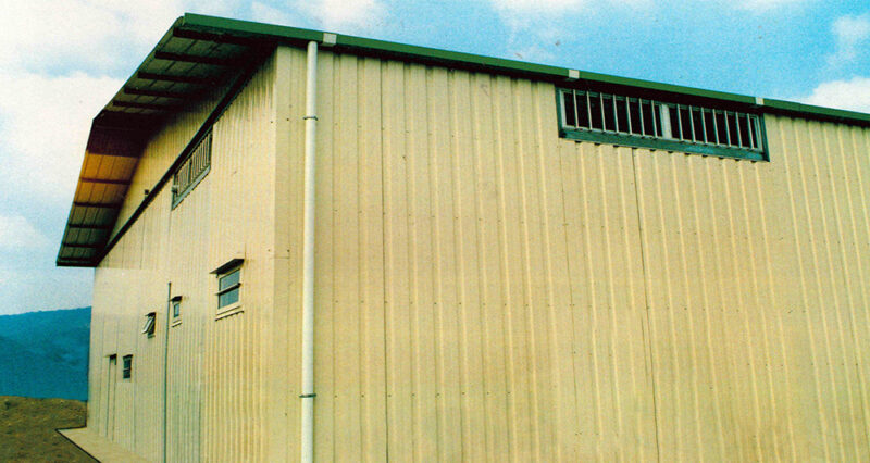 Prefabbricati Metallici PM-ZN/PRV