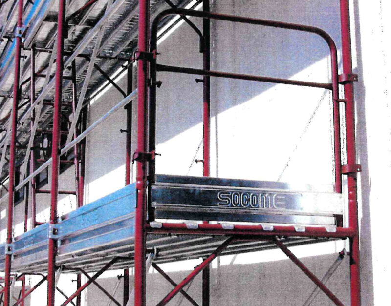 Ponteggio a telai prefabbricati SB18 - attacco a boccole - immagine 7